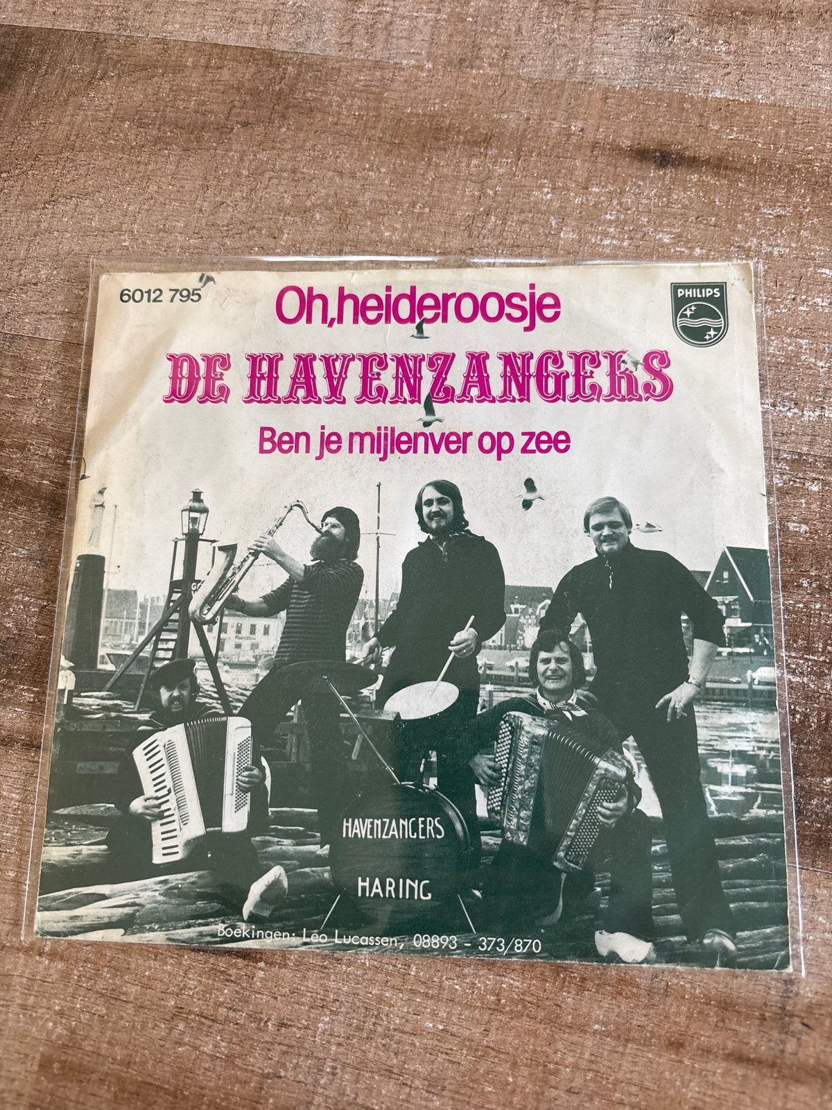 De Havenzangers - Oh, heideroosje / Ben je mijlenver op zee, Gebruikt, 7 inch, Ophalen of Verzenden, EP