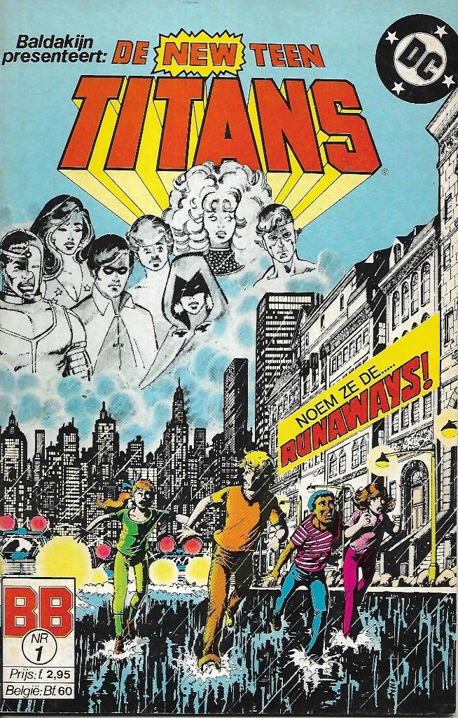 De New Teen Titans #1 - Baldakijn Presenteert, Boeken, Strips | Comics, Amerika, Ophalen of Verzenden, Marv Wolfman, Gelezen