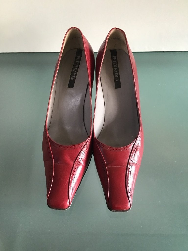 Peter Kaiser hakken rood 38½ | Gratis verzenden, Peter Kaiser, Pumps, Verzenden, Zo goed als nieuw