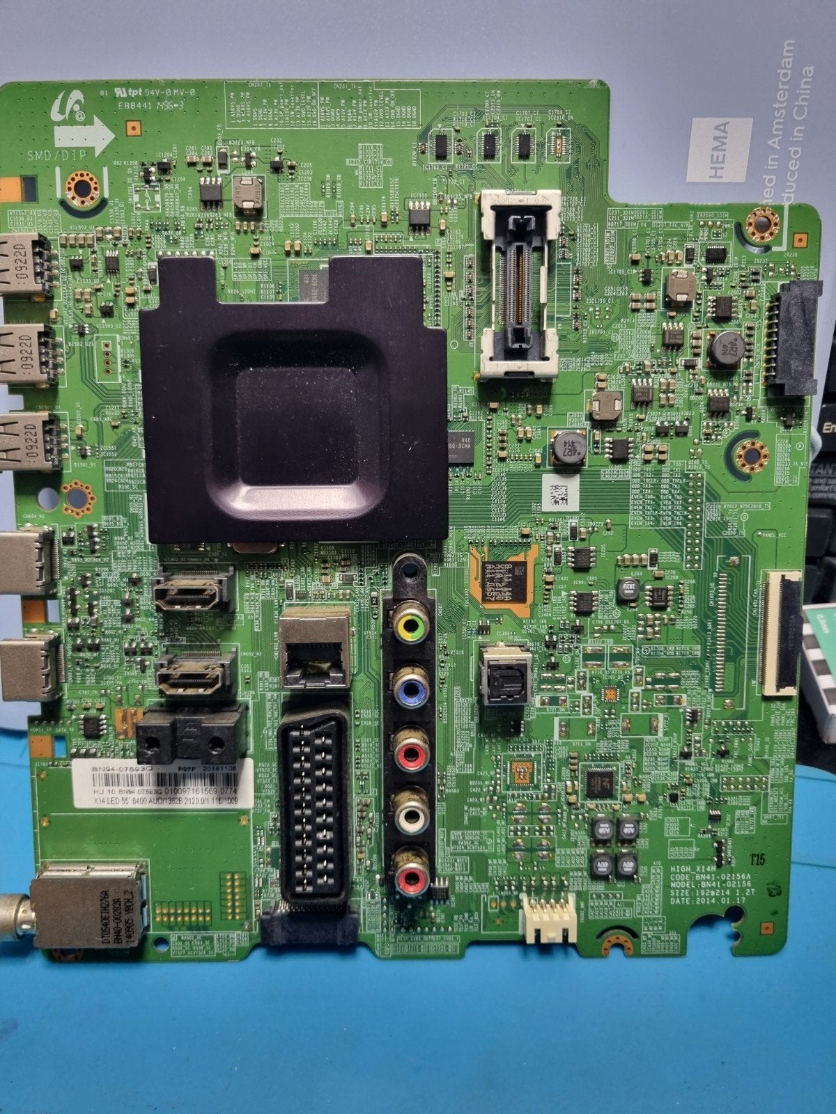 Samsung UE55H6400 Mainboard - Zo goed als nieuw, Ophalen of Verzenden, Zo goed als nieuw