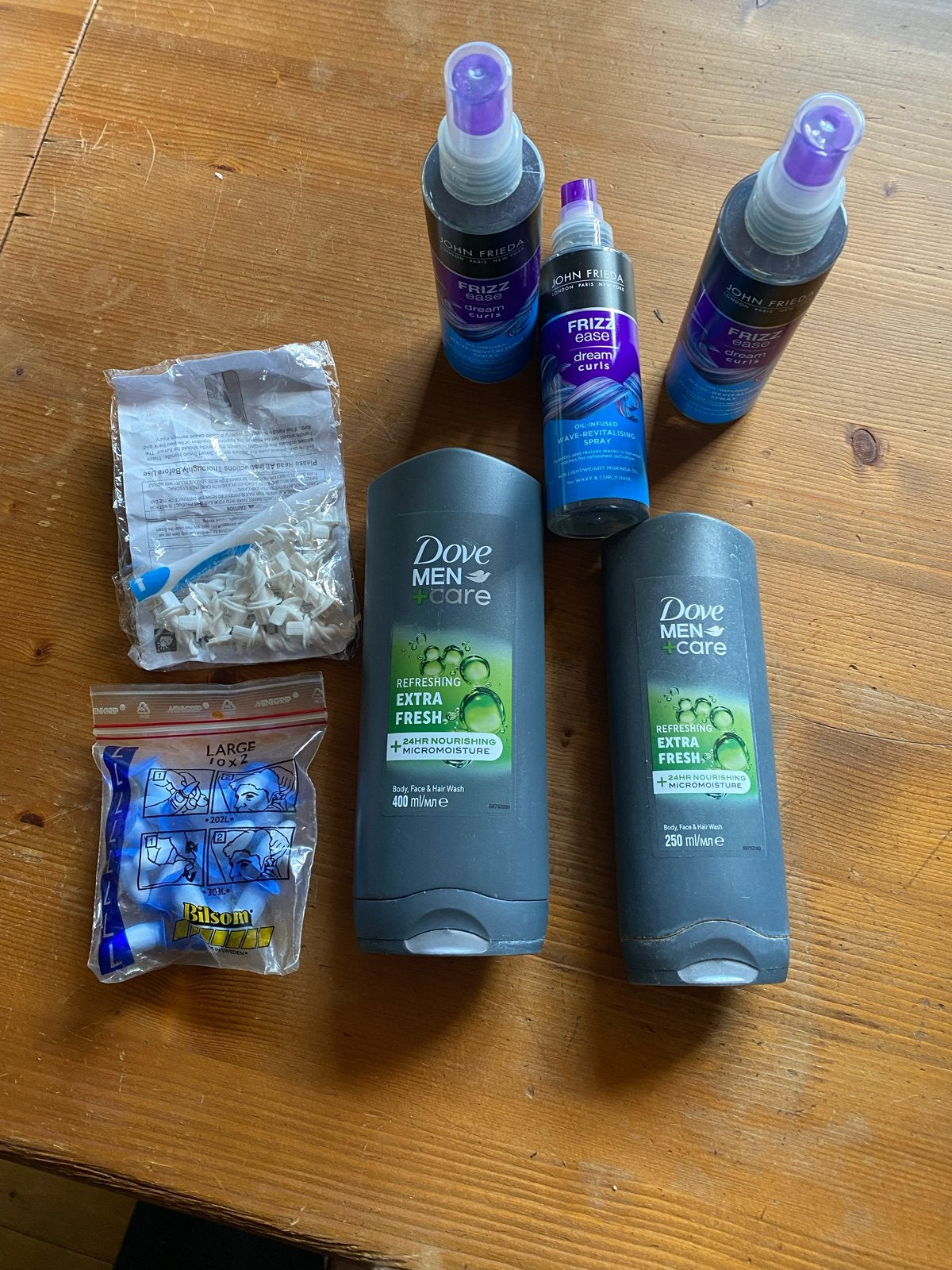 Nieuwe verzorgingsproducten: John Frieda & Dove Men+Care, Ophalen, Nieuw, Shampoo of Conditioner