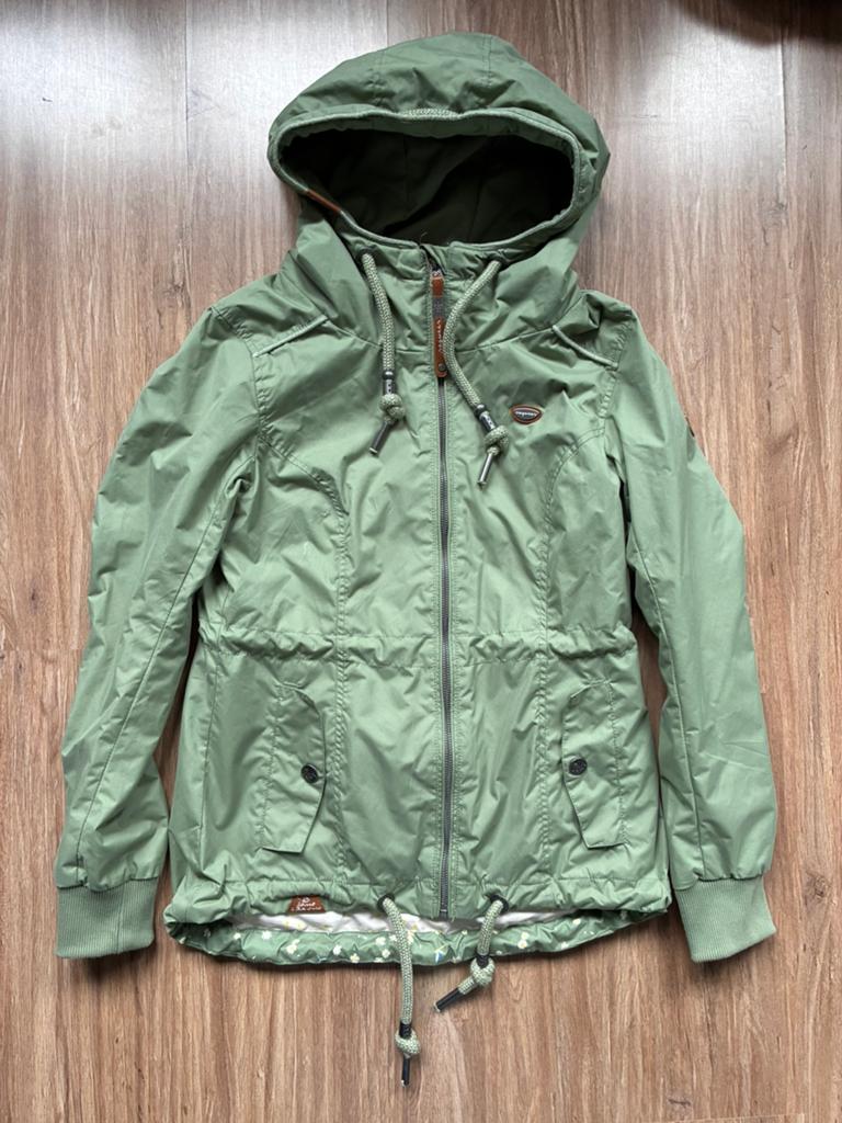 Ragwear zomerjas danka maat S (Vegan jas groen 36 parka), Ophalen of Verzenden, Zo goed als nieuw, Maat 36 (S), Groen