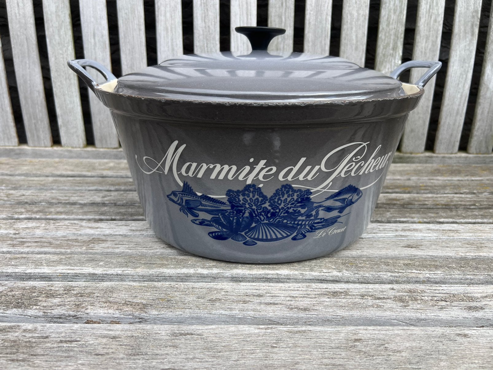 Le Creuset Marmite du Pêcheur (Faitout) 34 cm, Huis en Inrichting, Keuken | Potten en Pannen, Gebruikt, Le Creuset, Ophalen of Verzenden