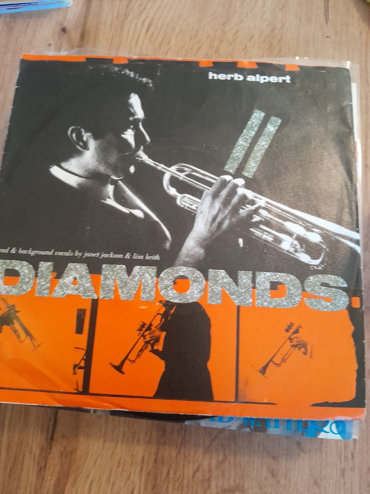 Herb alpert 7inch diamonds, Cd's en Dvd's, Vinyl Singles, Ophalen of Verzenden, Zo goed als nieuw, Pop