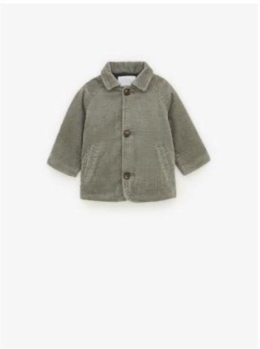 Baby Zara corduroy jacket winterjas jas vest groen top 86, Ophalen of Verzenden, Zo goed als nieuw, Jongetje, Jasje