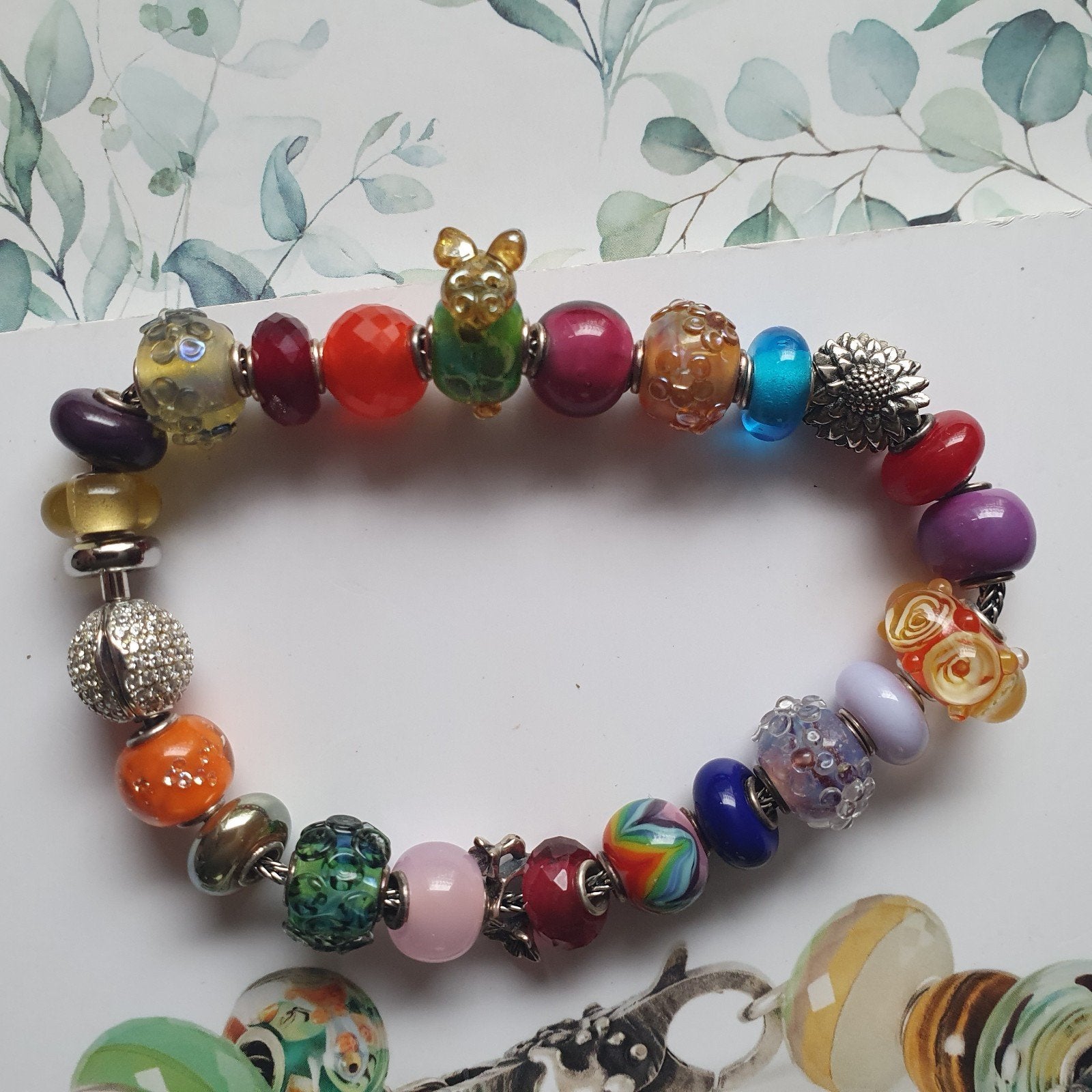 Foto 2 van leuke  Petite ElfBeads Armband    Complete Regenboog  Set