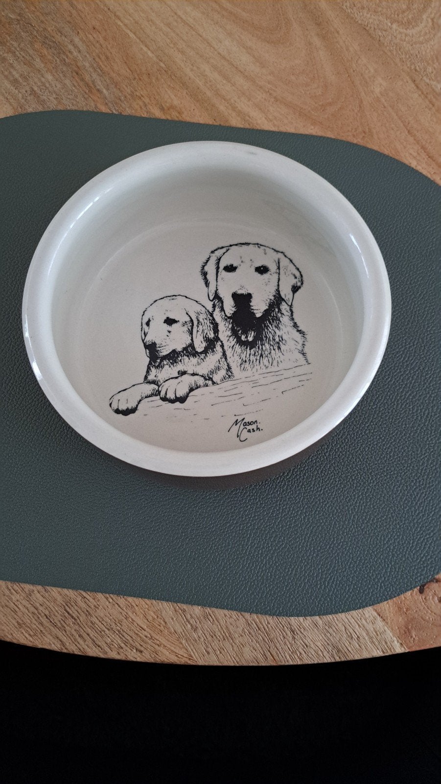 Waterdrinkbak merk Mason Cash.voor honden+Riem, Ophalen, Nieuw