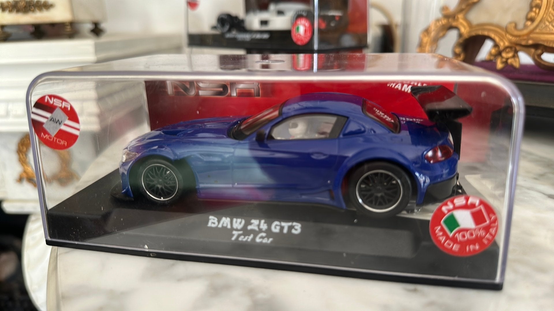 Nsr Bmw Z4 Gt3 test car, Kinderen en Baby's, Speelgoed | Racebanen, Ophalen of Verzenden, Nieuw, Elektrisch, Overige merken