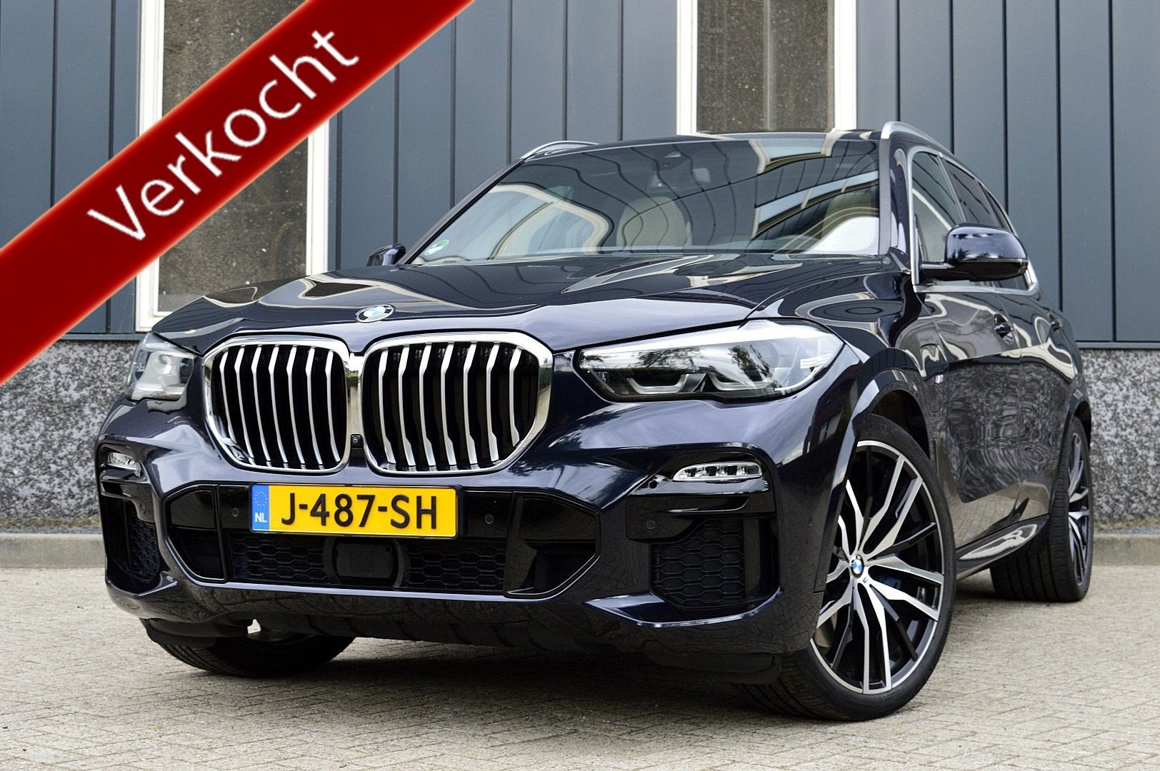 BMW X5 xDrive45e M-Sport High Executive SOH 90% Rijklaarprij, 12 maanden, Gebruikt, 394 pk, Zwart
