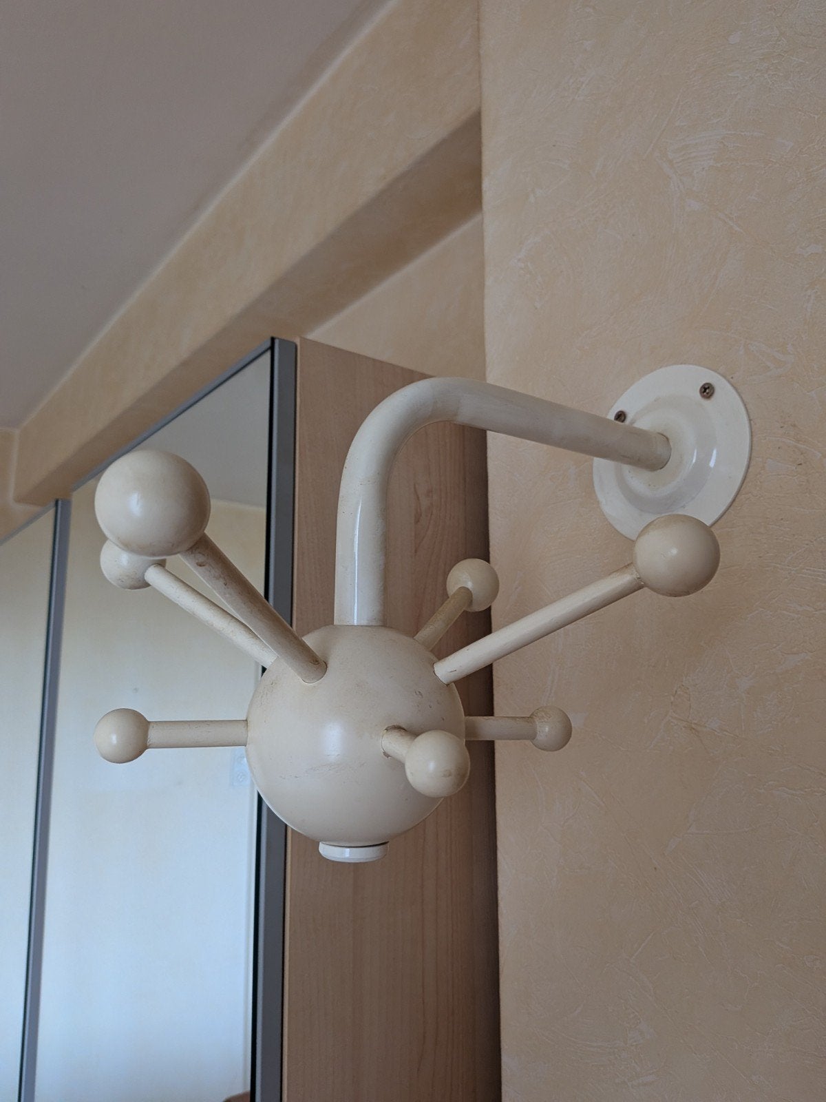 ikea kapstok Sputnik design, Ophalen of Verzenden, Metaal, Wandkapstok, Minder dan 100 cm