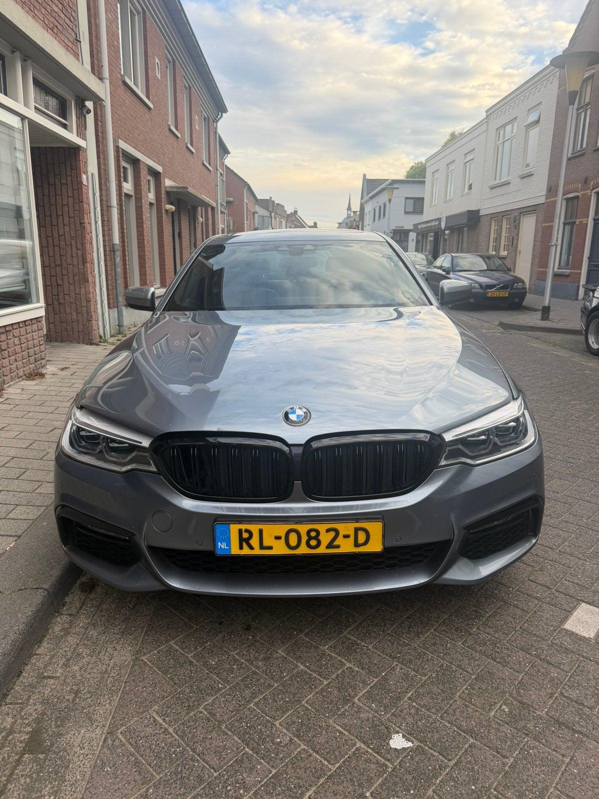 BMW 5-Serie 530i 252pk Aut. 2018 Grijs, Auto's, 1998 cc, Achterwielaandrijving, Euro 6, 4 cilinders