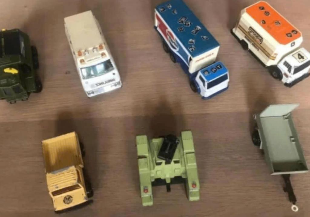 Modelauto Matchbox 7 stuks, Ophalen of Verzenden, Gebruikt, Auto, Matchbox