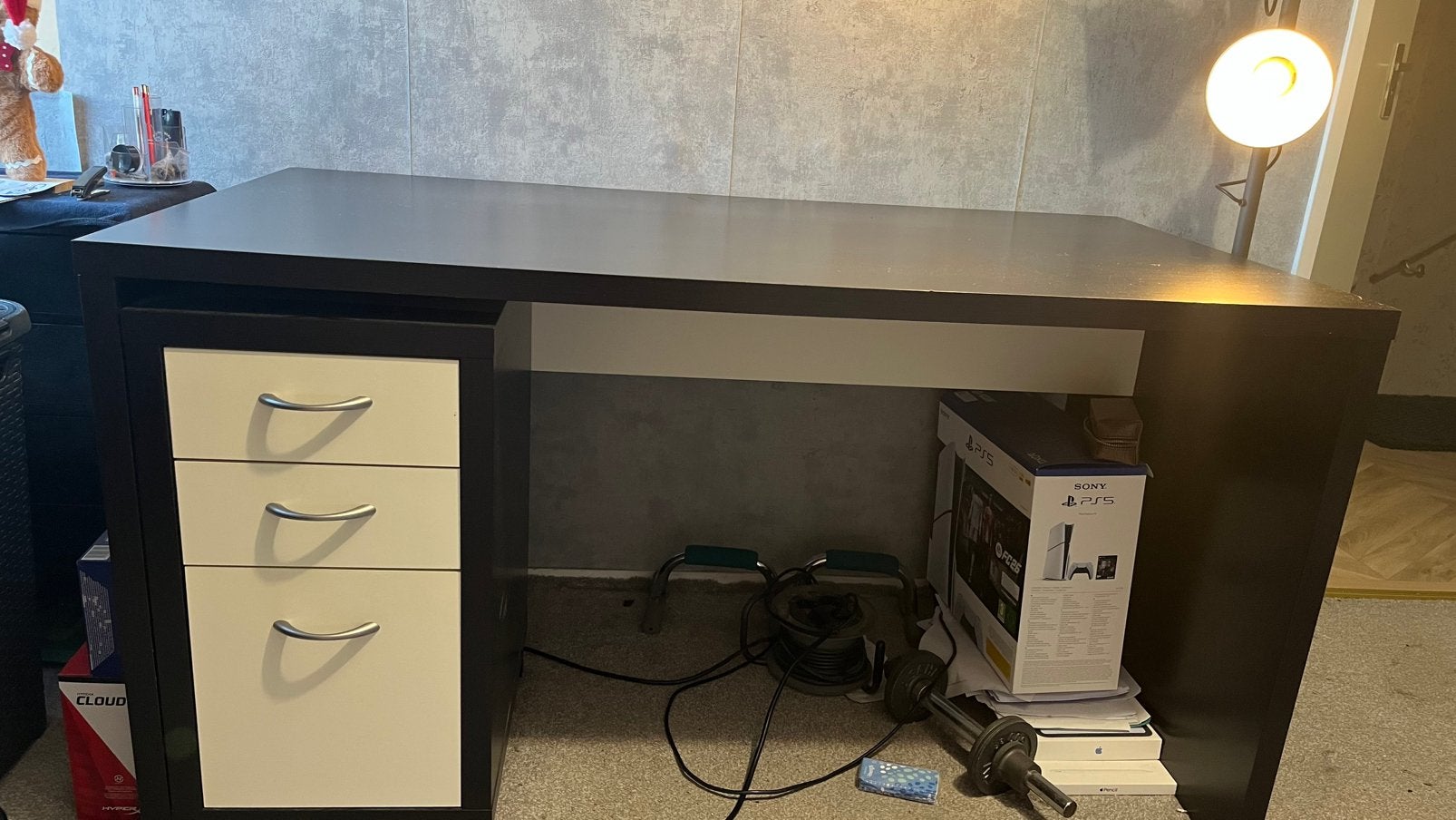 Mooie Bureau/Laden kast op wielen, Ophalen, Zo goed als nieuw