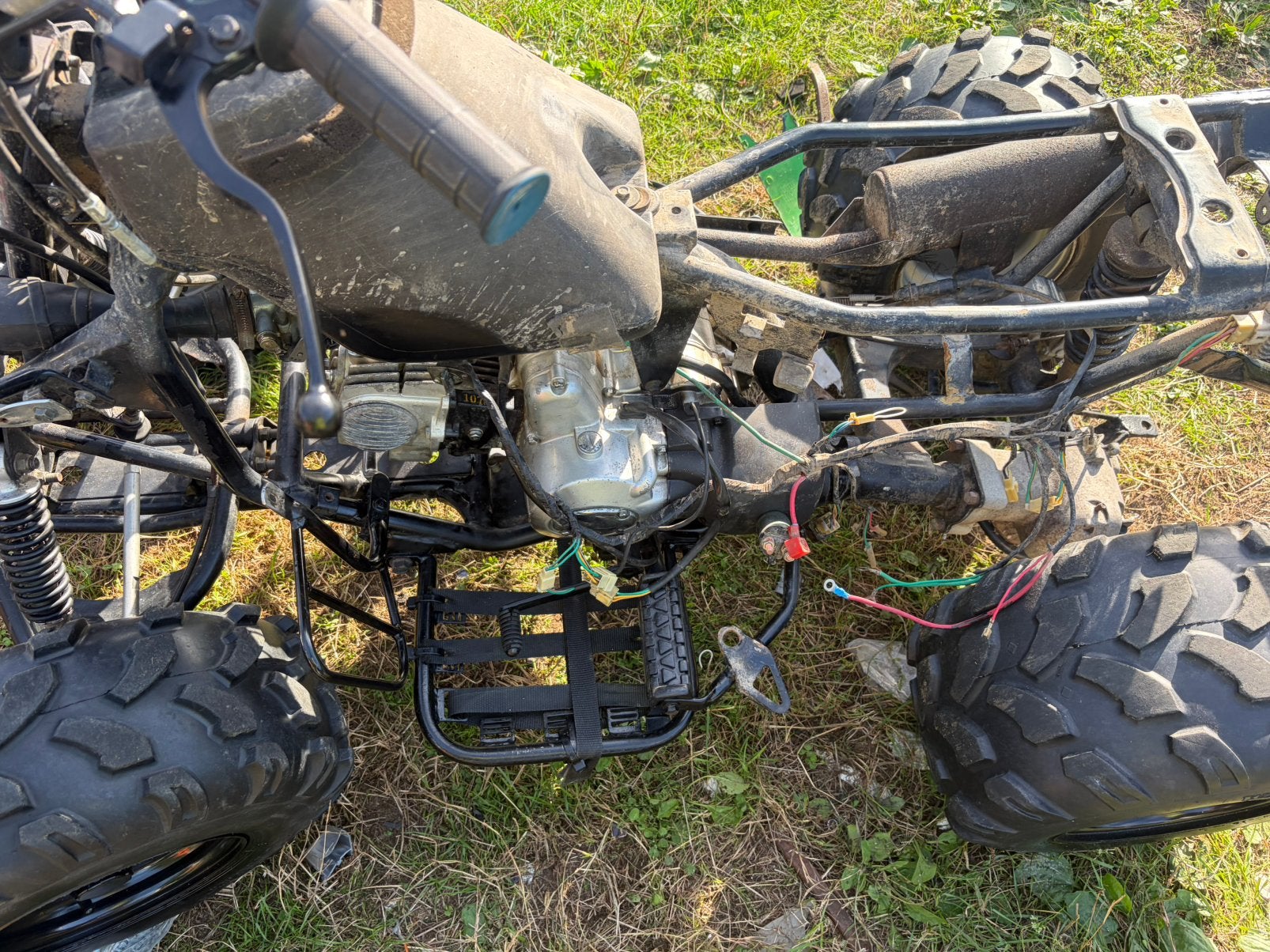 Quad groot model  voor onderdelen, Fietsen en Brommers, Minibikes, Midibikes en Pitbikes, Ophalen, Gebruikt, 107 cc, Overige typen