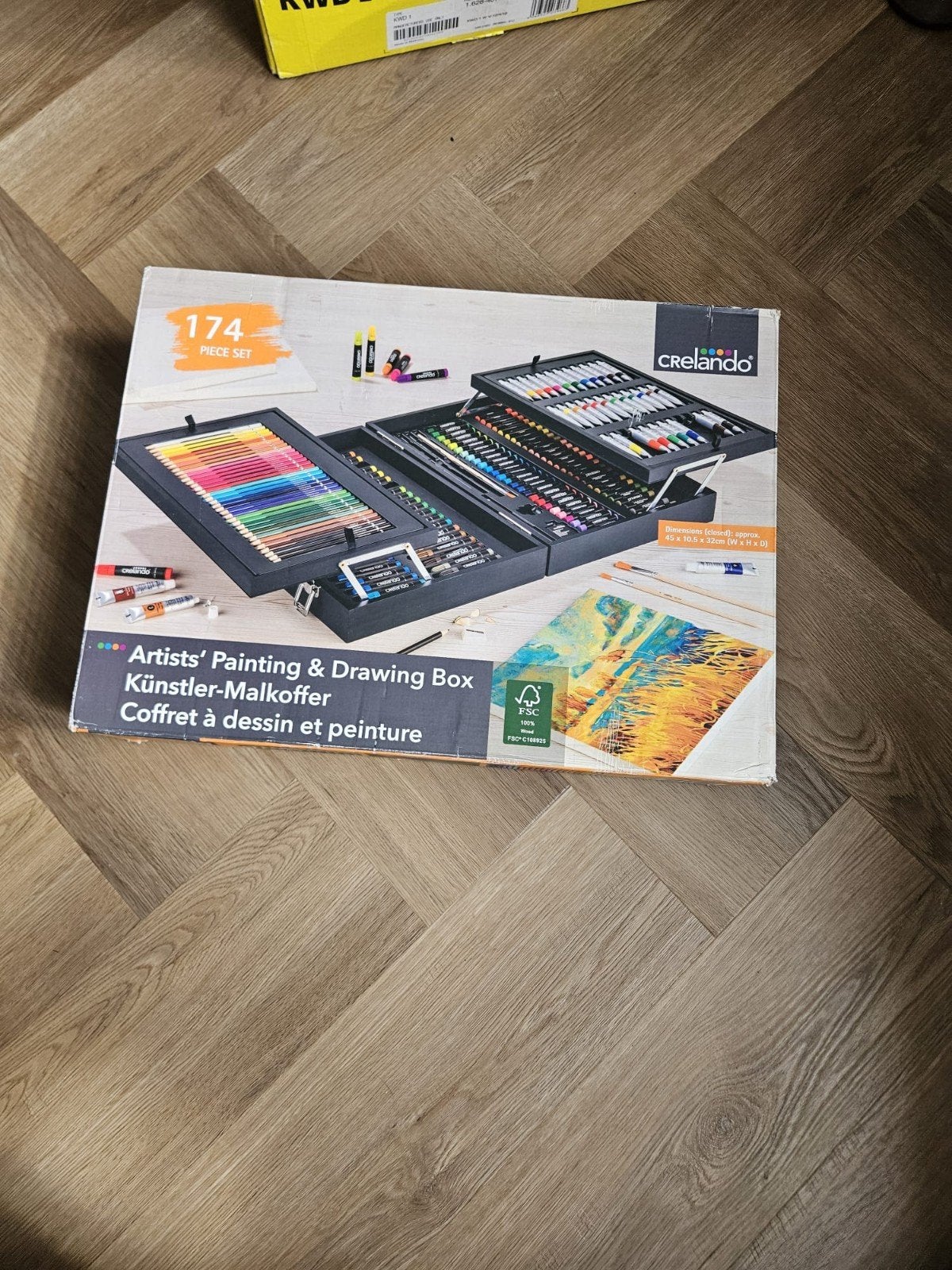 Crelando 174-delige Teken- en Schilder Set - Nieuw!, Ophalen