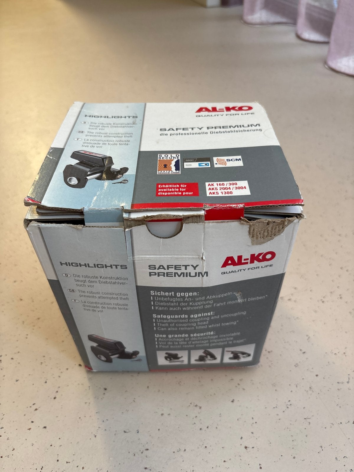 AL-KO Safety Premium AK 300 / AKS 1300 SCM Disselslot, Ophalen of Verzenden, Gebruikt