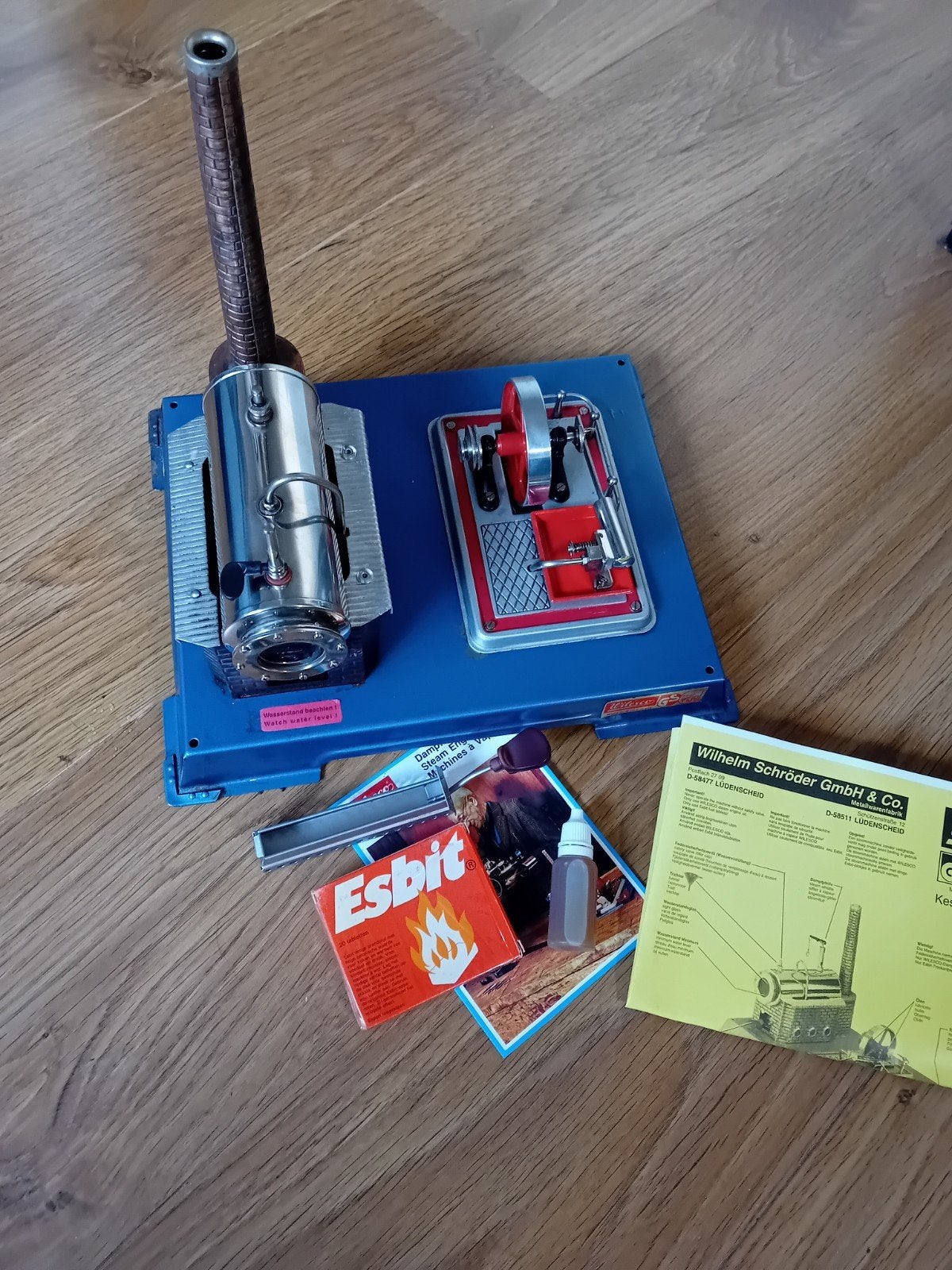 wilesco d12 stoommachine, Ophalen of Verzenden, Groter dan 1:32