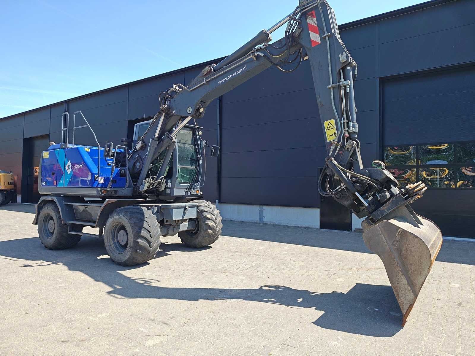 Atlas - 2016 - 160W - Banden graafmachine, Zakelijke goederen, Graafmachine