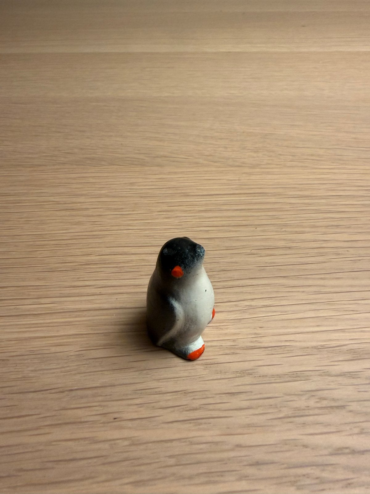 Schattige pinguïn beeldje - decoratie, Ophalen of Verzenden, Gebruikt