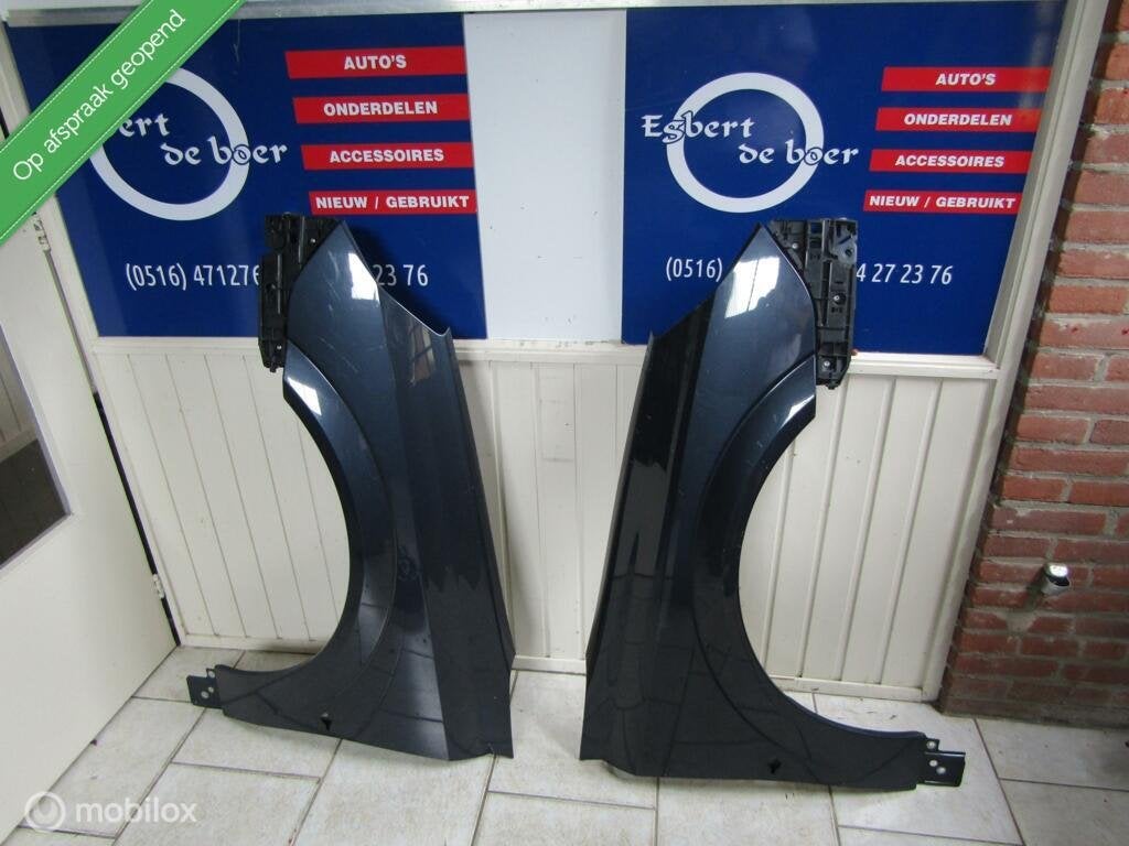 li en re Voorscherm spatscherm spatbord opel vectra c, Gebruikt, Opel, Ophalen of Verzenden, Opel