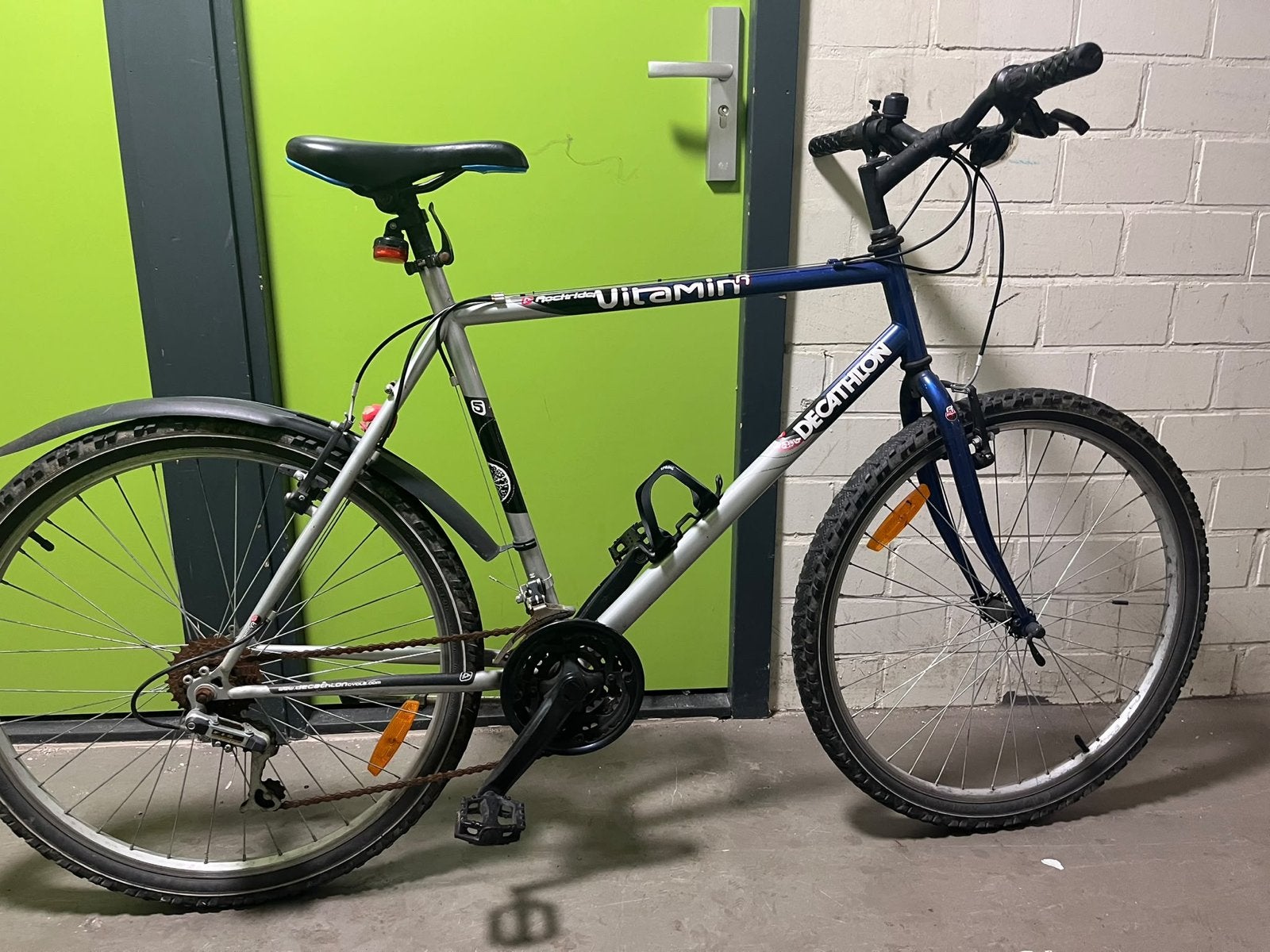 Decathlon Vitamin Mountainbike - Gebruikt, Gebruikt, 26 inch, Velgrem, Meer dan 20 versnellingen