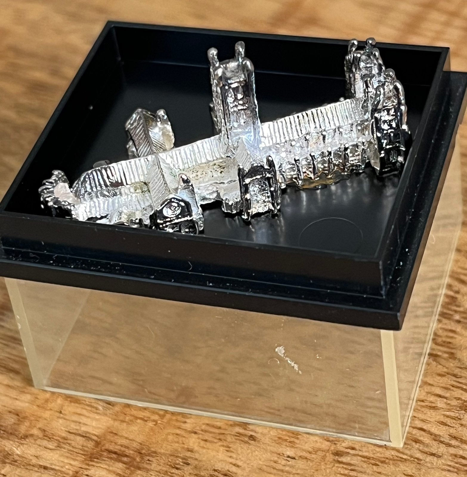 Mini model van Canterbury Cathedral 4 x 3,4 cm, Ophalen of Verzenden