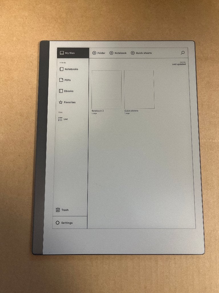 reMarkable 2 E-ink Tablet, Ophalen of Verzenden, Gebruikt