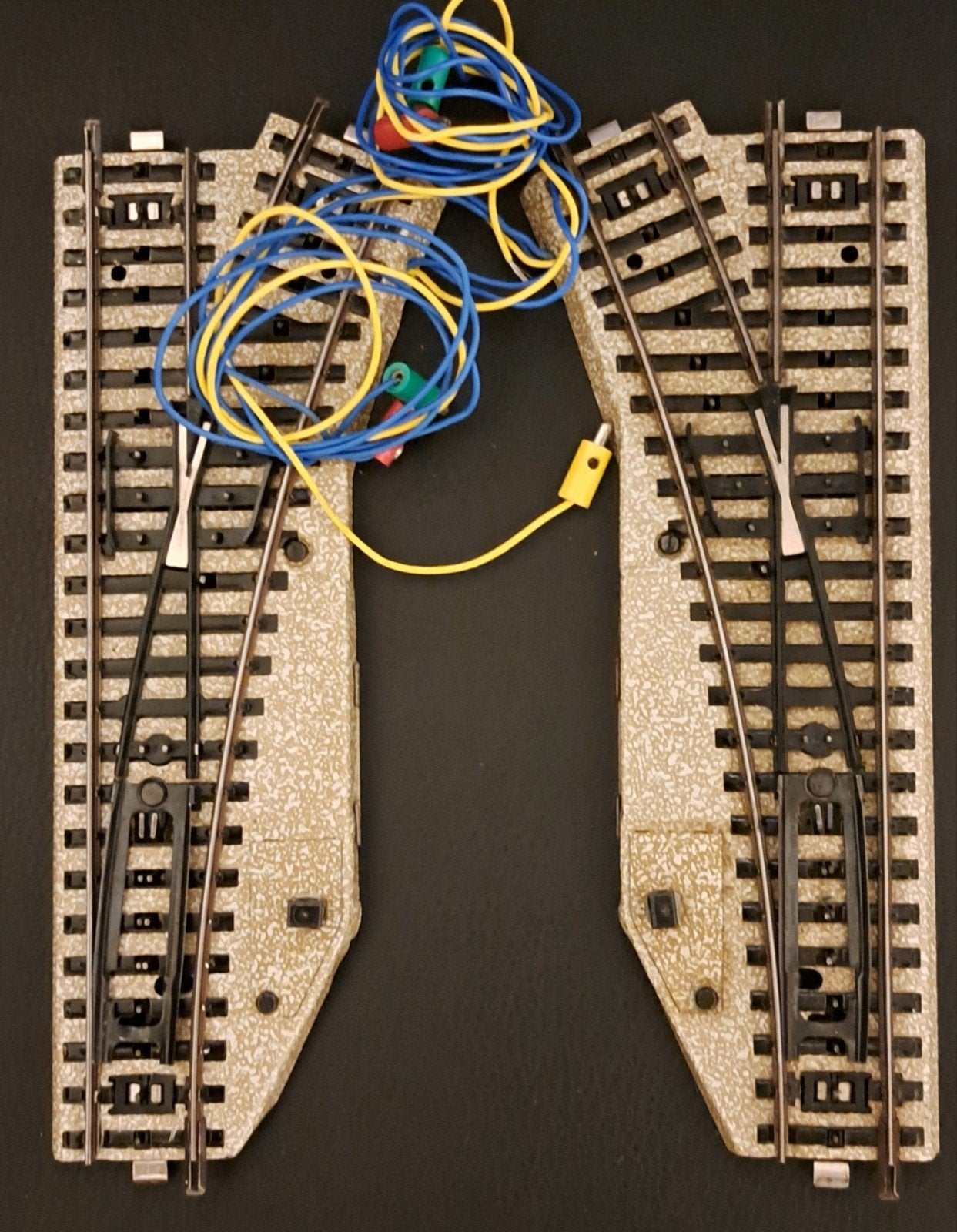 Marklin M rail Slanke wissel Set 5202 met de kleine lantaarn, Ophalen of Verzenden, Zo goed als nieuw, Solid body, Overige merken