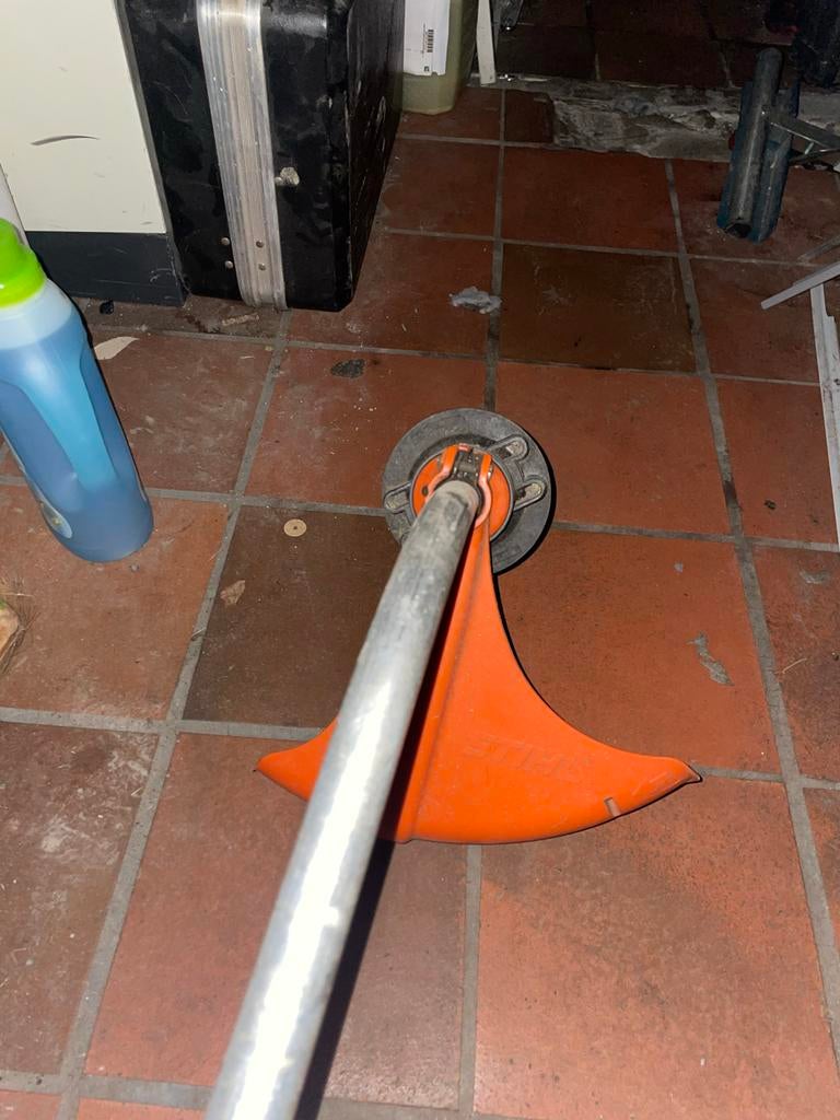 Stihl bosmaaier - zo goed als nieuw, Ophalen, Zo goed als nieuw, 50 cm of meer, Benzine