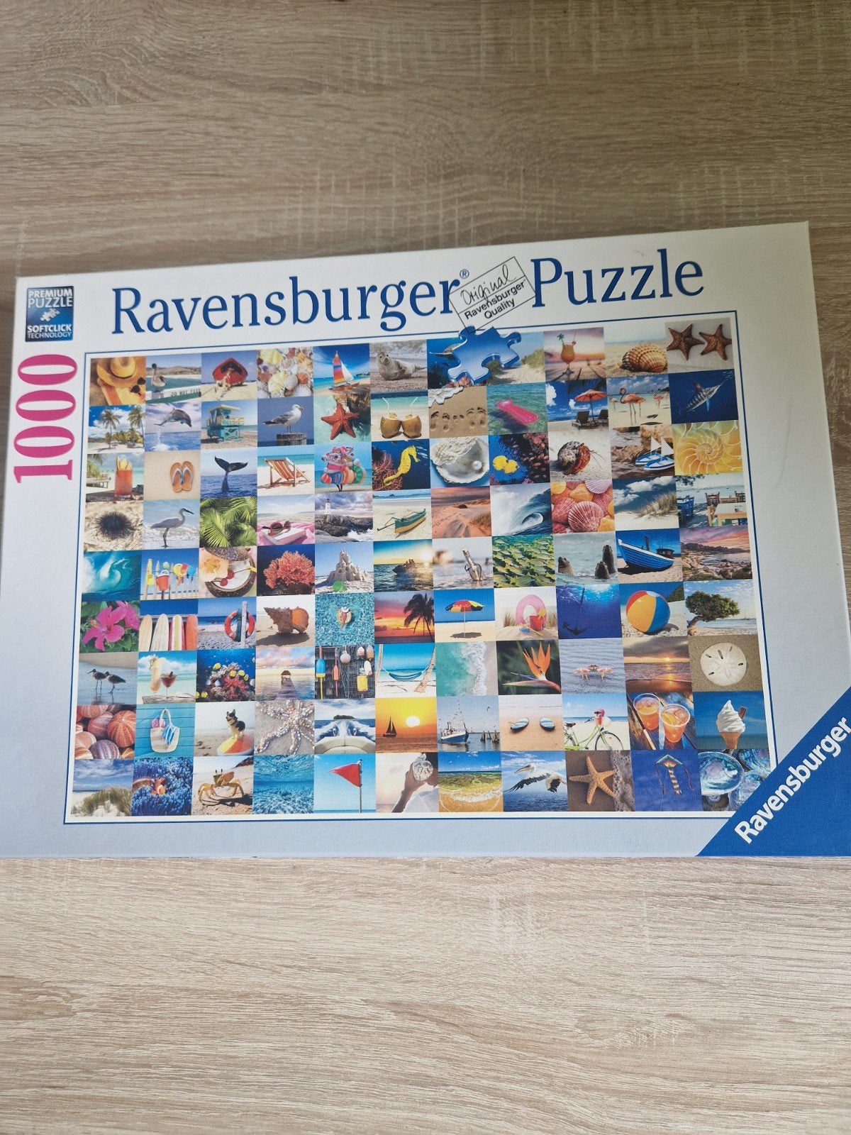 Ravensburger Legpuzzel 1000 stukjes - Strandthema, Ophalen of Verzenden, 500 t/m 1500 stukjes, Zo goed als nieuw, Legpuzzel