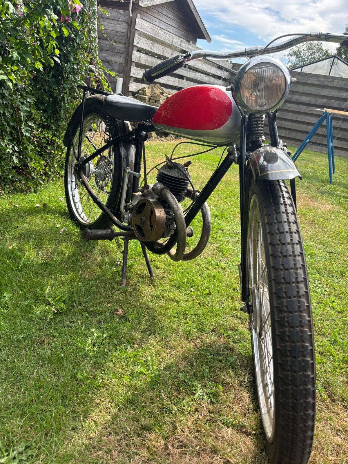 Eysink motorfiets schuurvondst, 1 cilinder, Toermotor