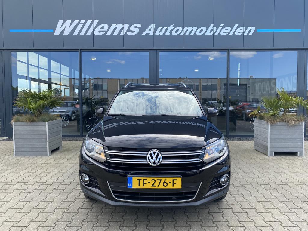 Volkswagen Tiguan 1.4 TSI Sport&Style R-line Edition Panoram, Auto's, Volkswagen, Voorwielaandrijving, Euro 5, 15 km/l, Gebruikt