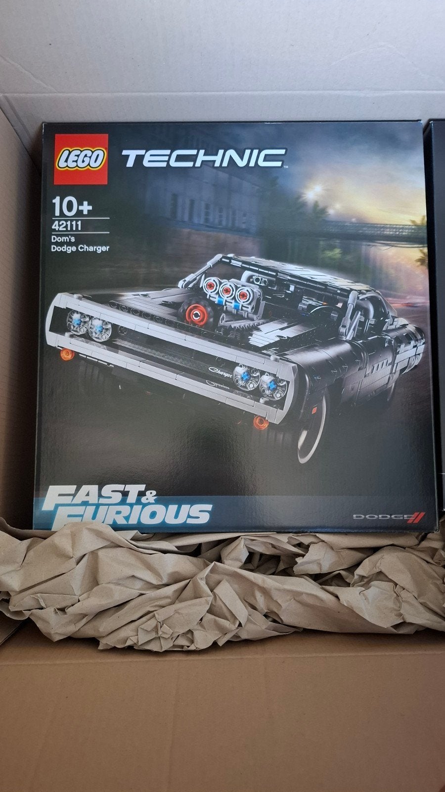 LEGO Technic 42111 Dom's Dodge Charger Fast & Furious, Ophalen of Verzenden, Nieuw