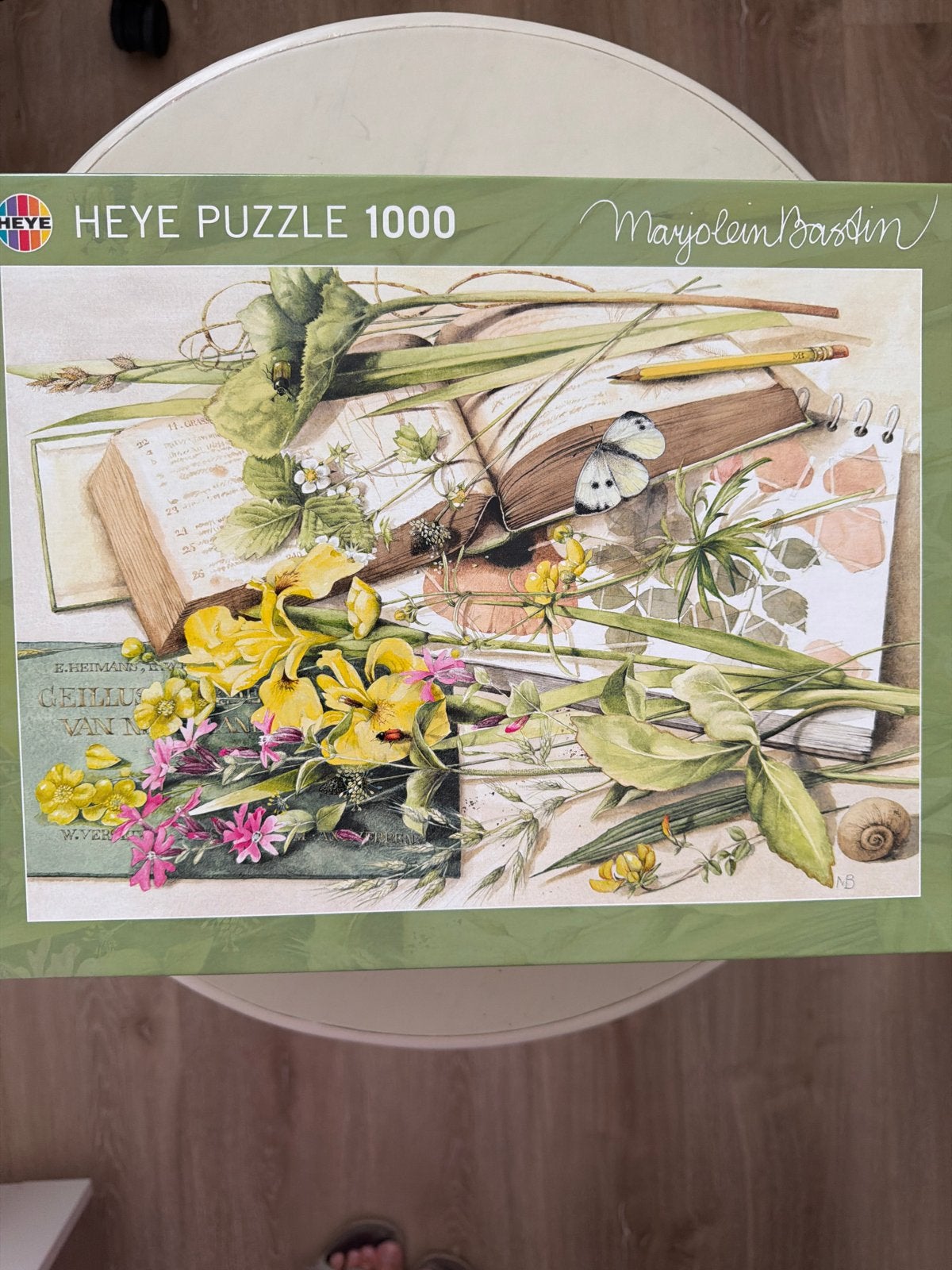 Heye Legpuzzel 1000 stukjes Marjolein Bastin Natuur, Ophalen of Verzenden, 500 t/m 1500 stukjes, Zo goed als nieuw, Legpuzzel