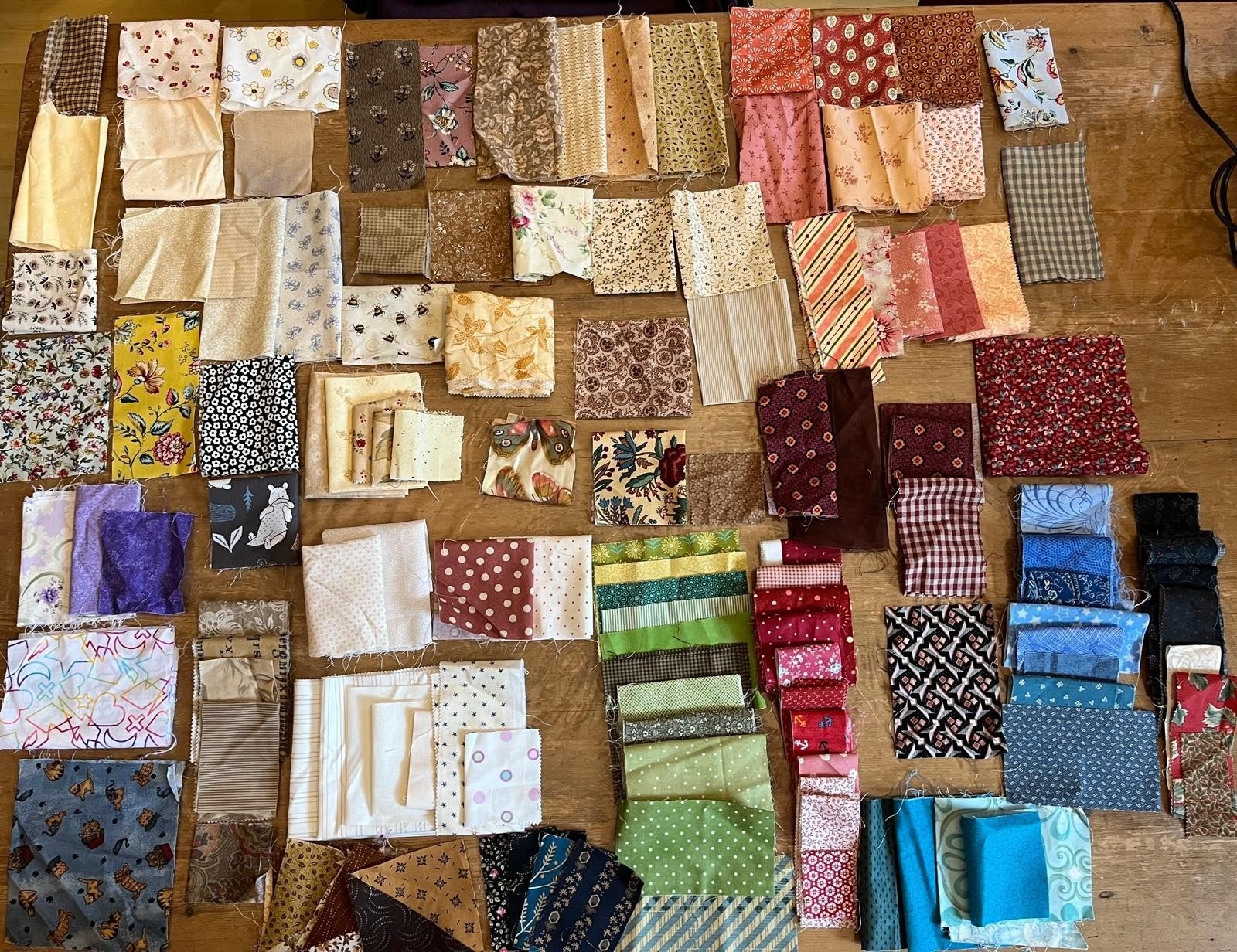 Patchwork stofjes. Kleine lapjes en strookjes., Ophalen of Verzenden, Nieuw, Overige typen