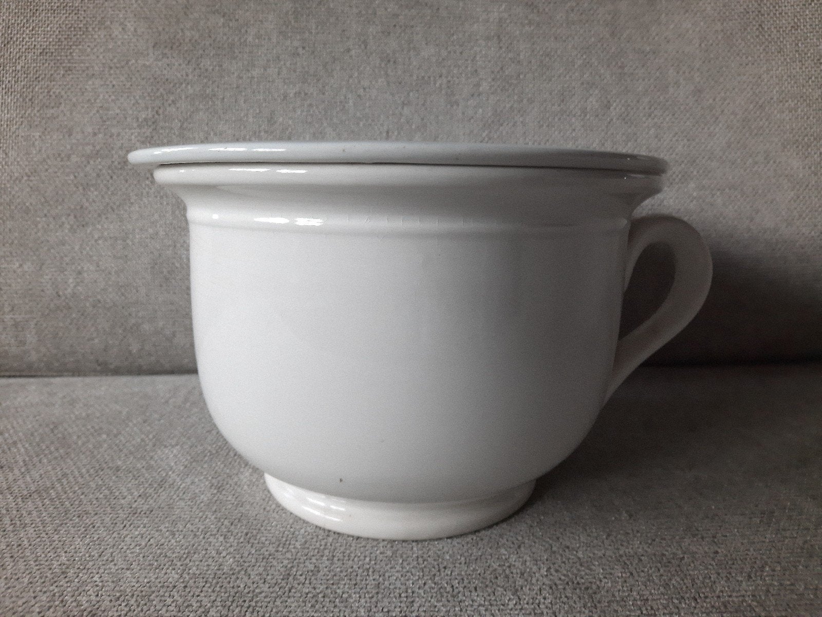 Vintage porseleinen po - wit, Antiek en Kunst, Ophalen of Verzenden