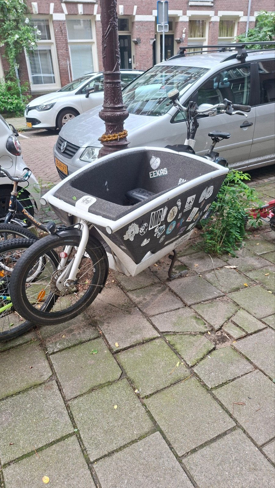 Urban Arrow  - wit, Fietsen en Brommers, Fietsen | Bakfietsen, Overige merken, Gebruikt, Ophalen of Verzenden, 2 kinderen