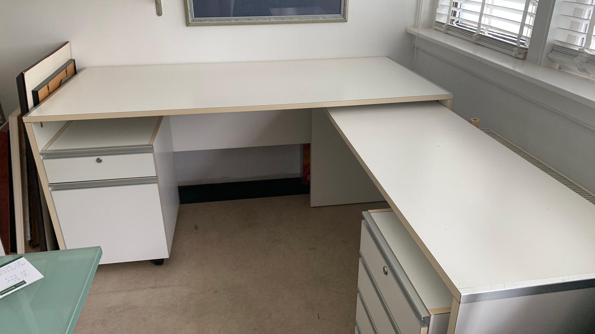 Neolt bureau italiaans design, Ophalen, Gebruikt, Hoekbureau, Vintage