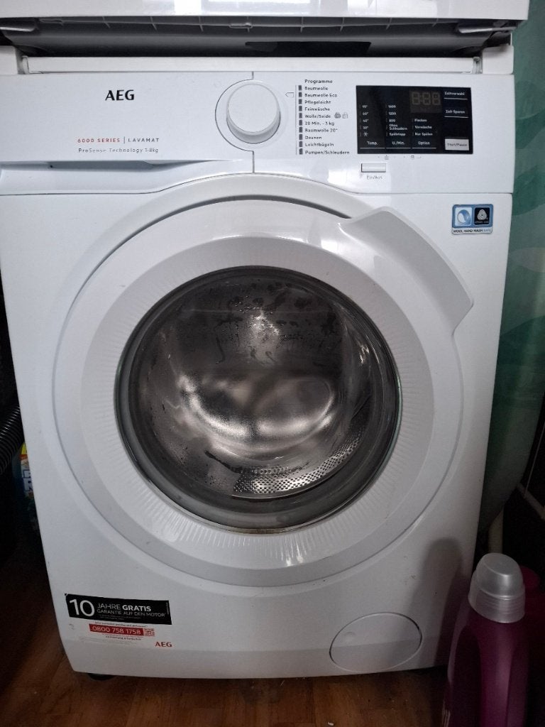 Wasmachine AEG Lavamat 8kg, Witgoed en Apparatuur, Wasmachines, Gebruikt, Voorlader, 6 tot 8 kg, 85 tot 90 cm, 1200 tot 1600 toeren