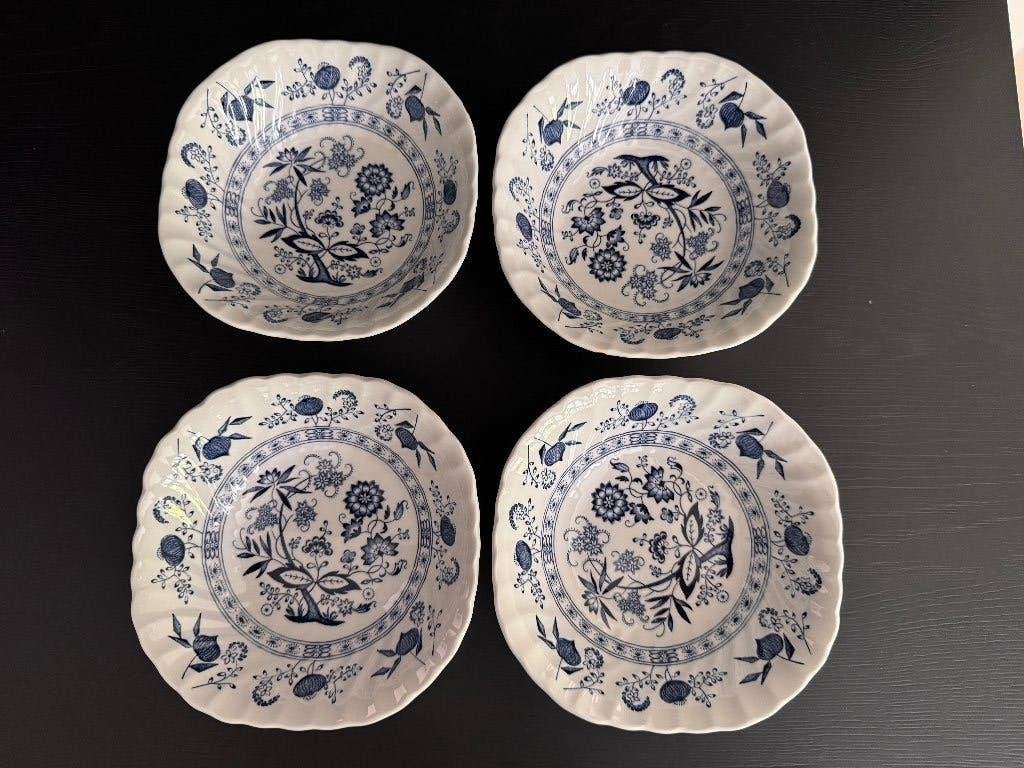Johnson Brothers blauw witte schaaltjes, Ophalen of Verzenden