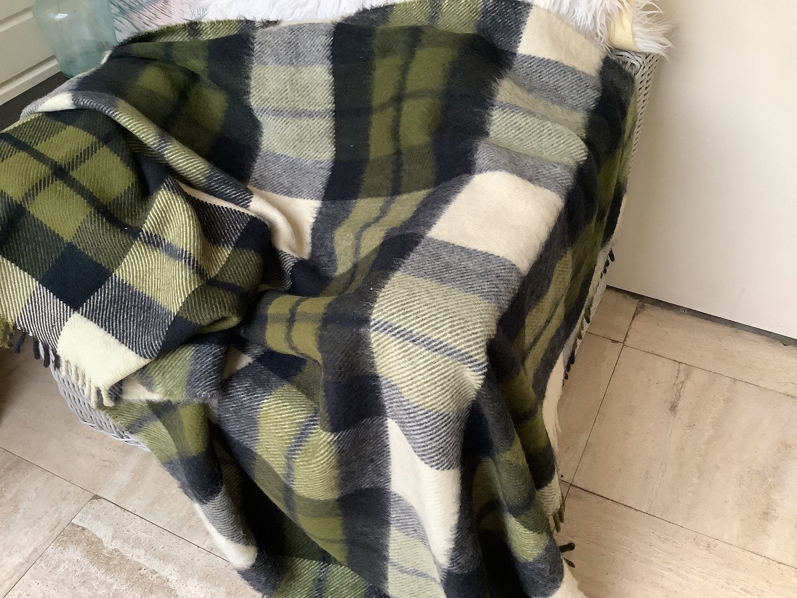 Aabe plaid, Ophalen of Verzenden, Zo goed als nieuw