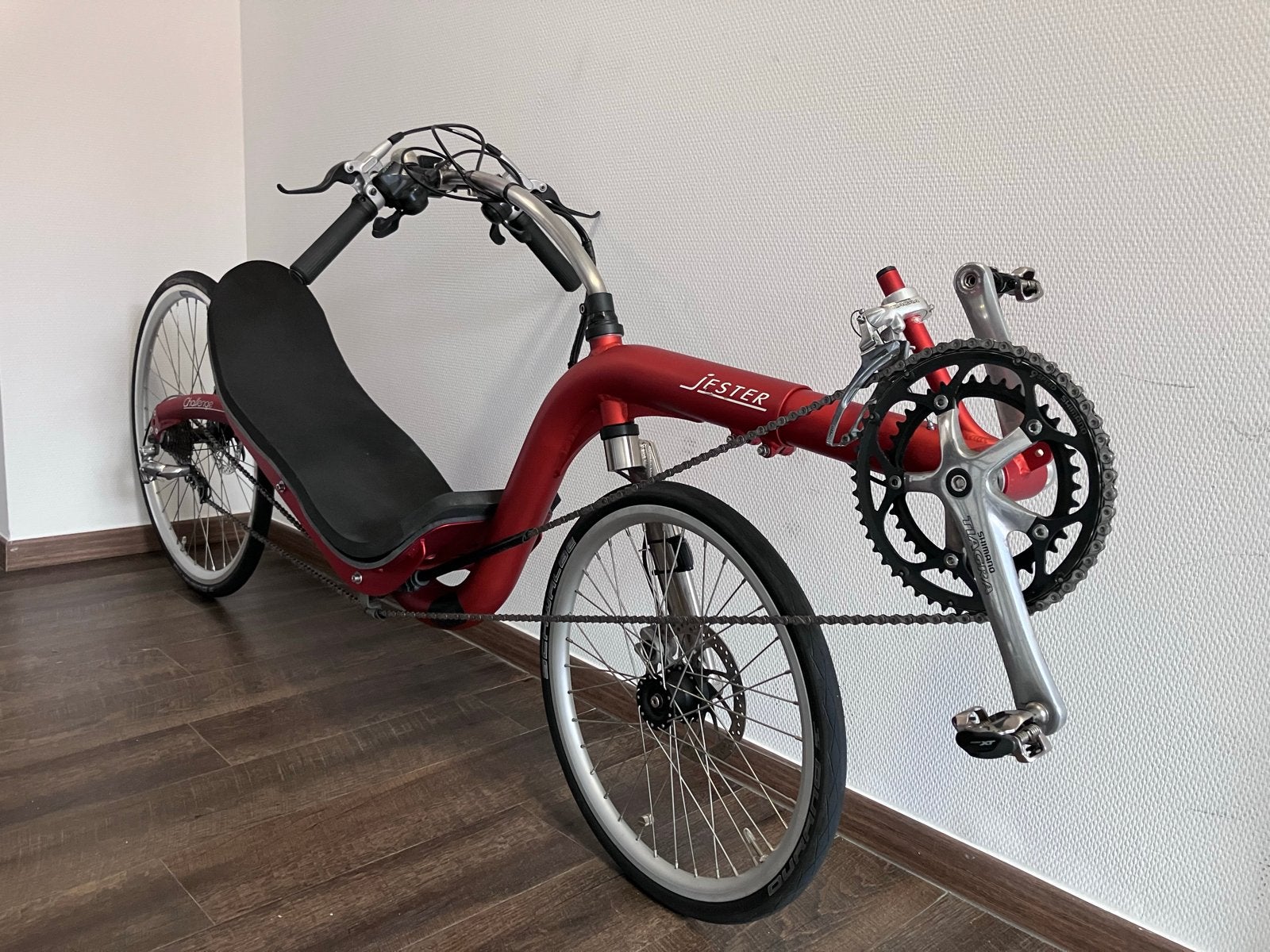 Challenge Jester - Low Racer Ligfiets - Zo goed als nieuw, Ophalen, Schijfrem, Challenge, Zo goed als nieuw