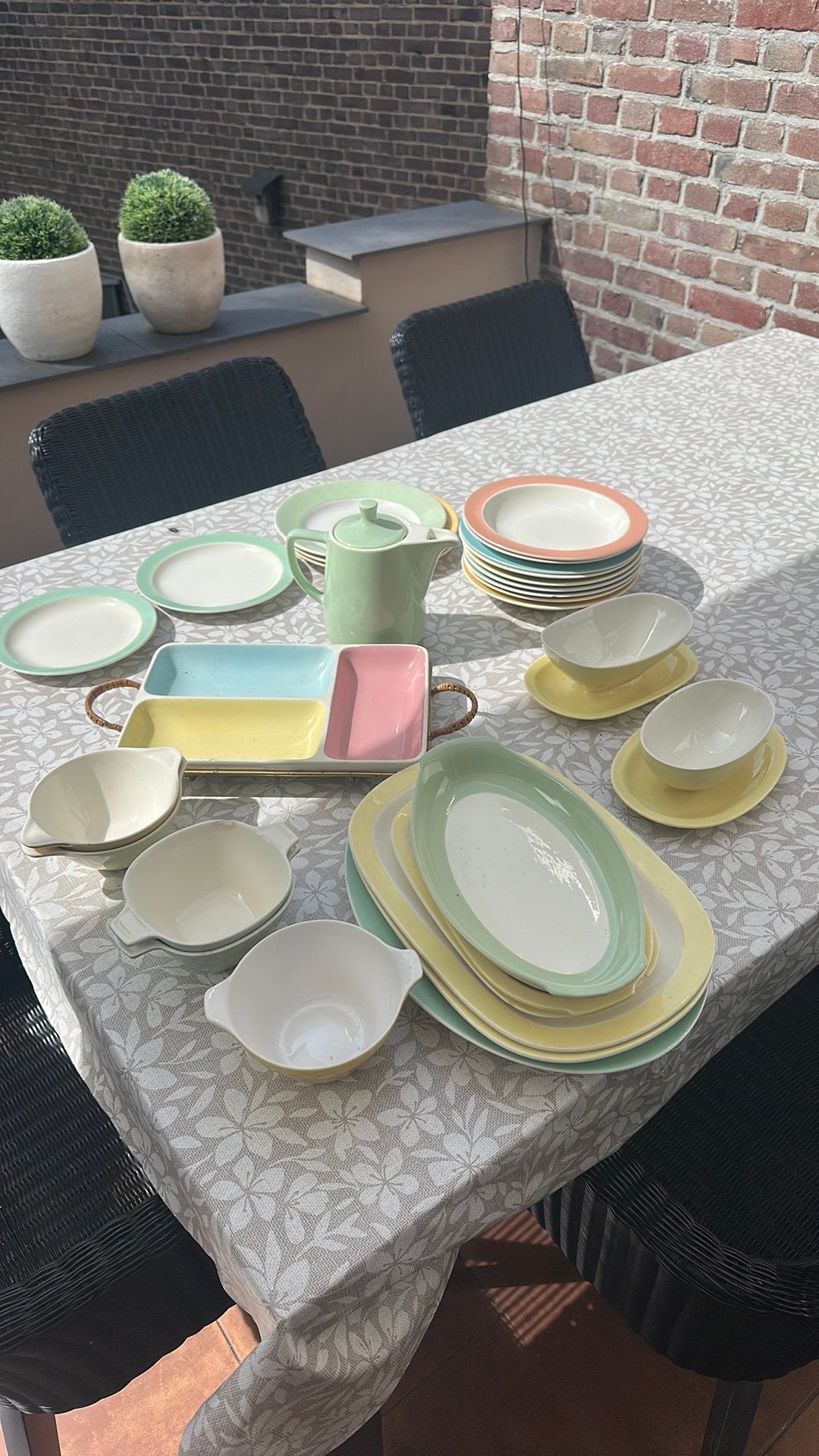 SPHINX, REGOUT etc. Servies!, Ophalen