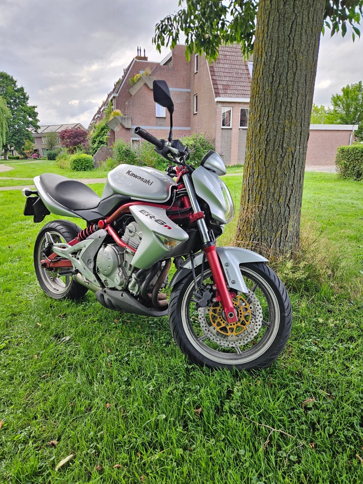 Kawasaki ER-6n 650cc, 2 cilinders, 649 cc, Minimaal motorrijbewijs A2, ABS