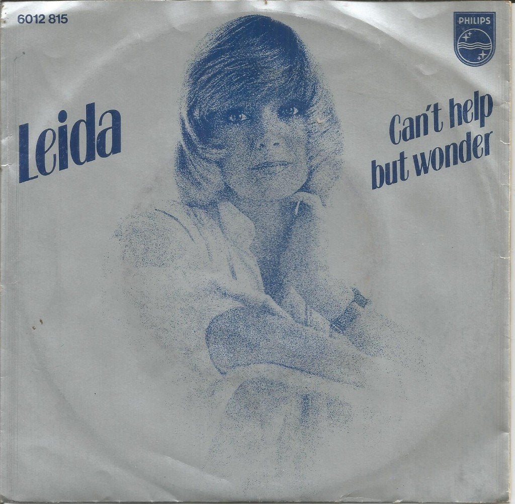 VERKOCHT Leida – Can't Help But Wonder (1978), Gebruikt, Fotohoes, 7 inch, Ophalen of Verzenden