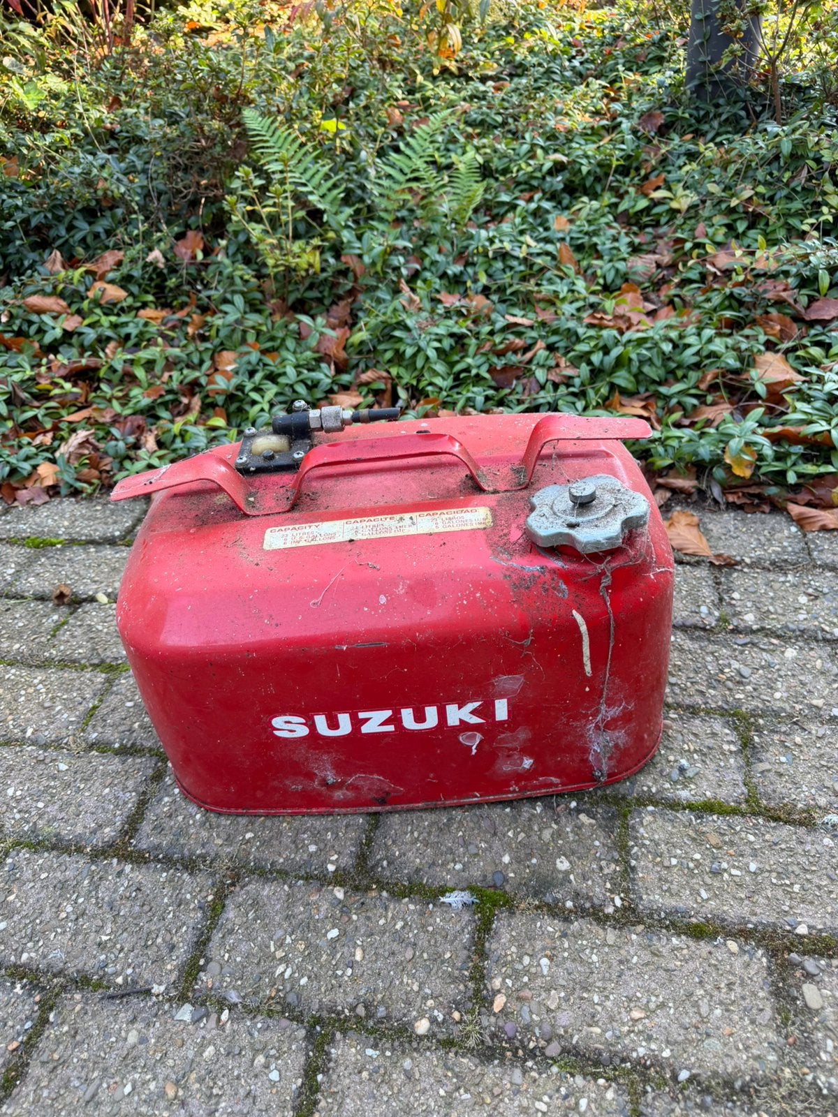 Benzine tank voor boot, Watersport en Boten, Ophalen, Gebruikt, Motor en Techniek, Motorboot