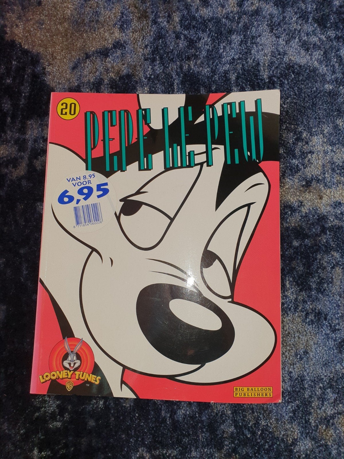 Stripboek pepe le pew, Eén stripboek, Ophalen of Verzenden, Gelezen
