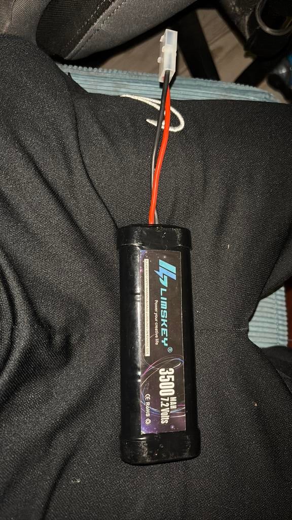 LIMSKEY 3500mah 7.2v rc auto accu, Ophalen of Verzenden, Zo goed als nieuw