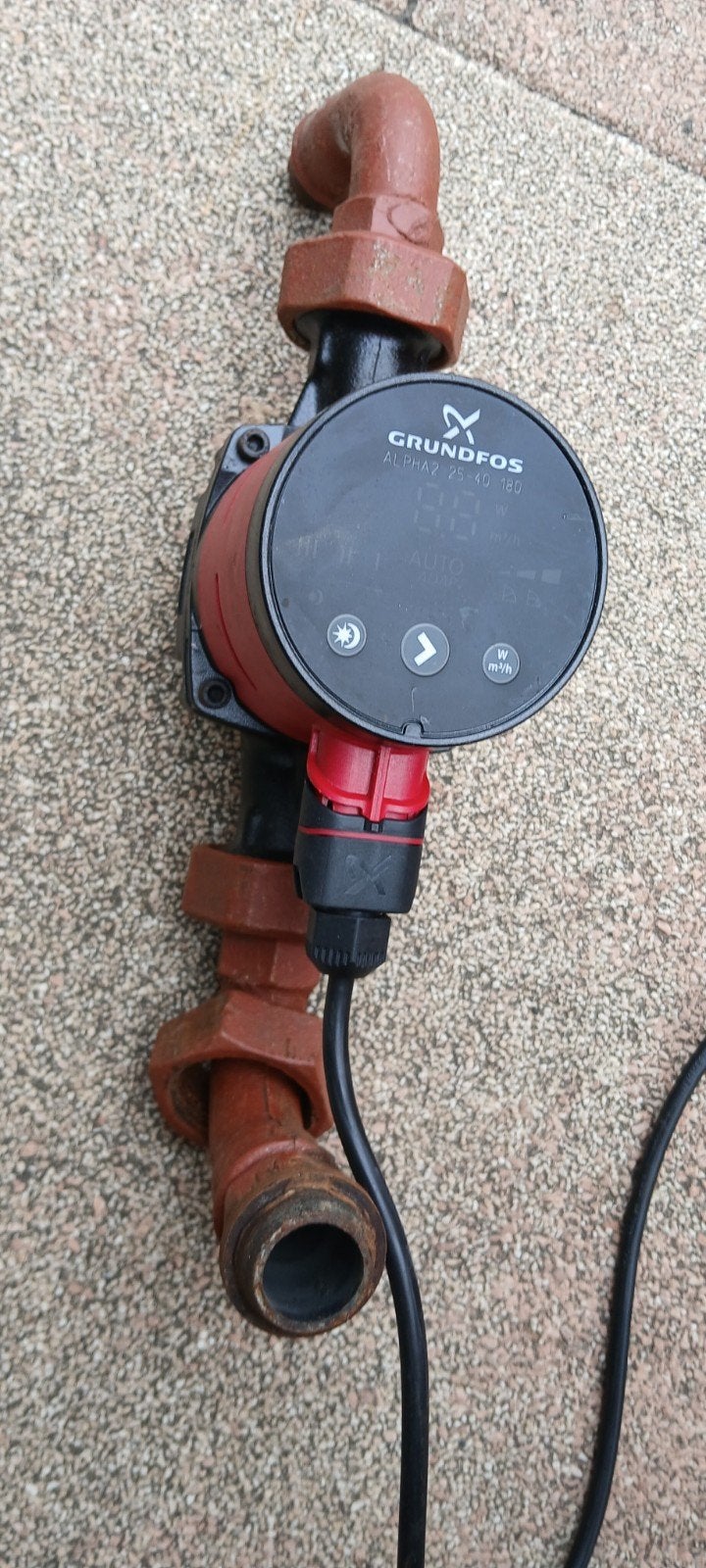 Grundfos ALPHA2 25-40 180 Circulatiepomp, Tuin en Terras, Waterpompen, Gebruikt, Elektrisch, Overige typen, Ophalen of Verzenden