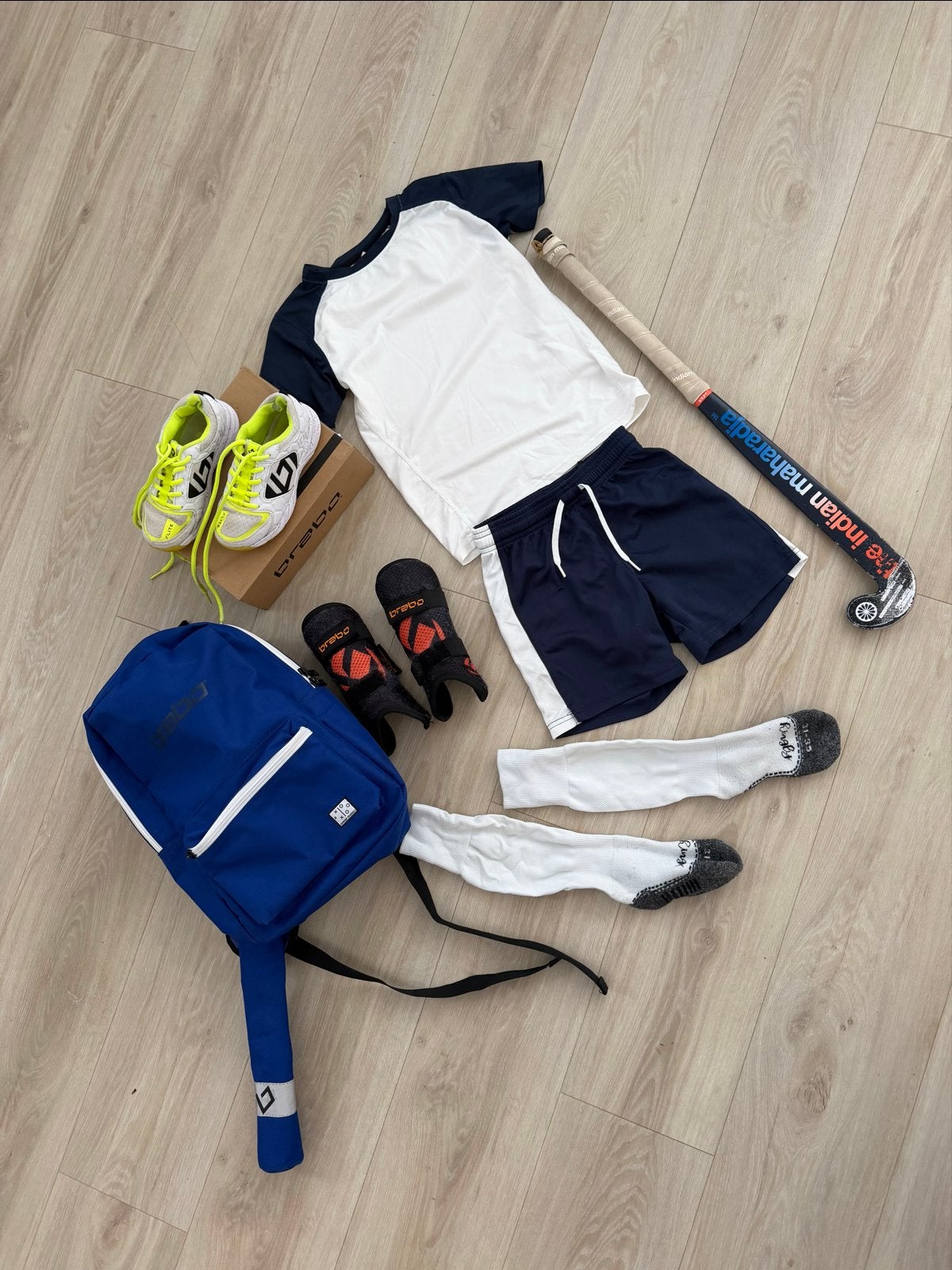 Complete hockeyuitrusting voor kind, 6 jaar-zgan, Sport en Fitness, Ophalen of Verzenden, Zo goed als nieuw